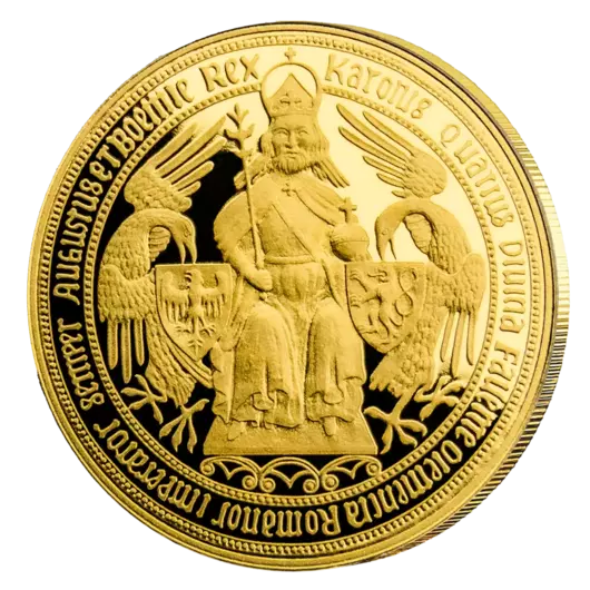 Cisárska pečať Karola IV. – pamätná minca z 1/10 oz rýdzeho zlata